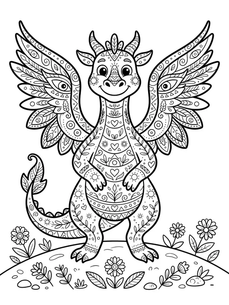 Friendly Alebrije Dragon