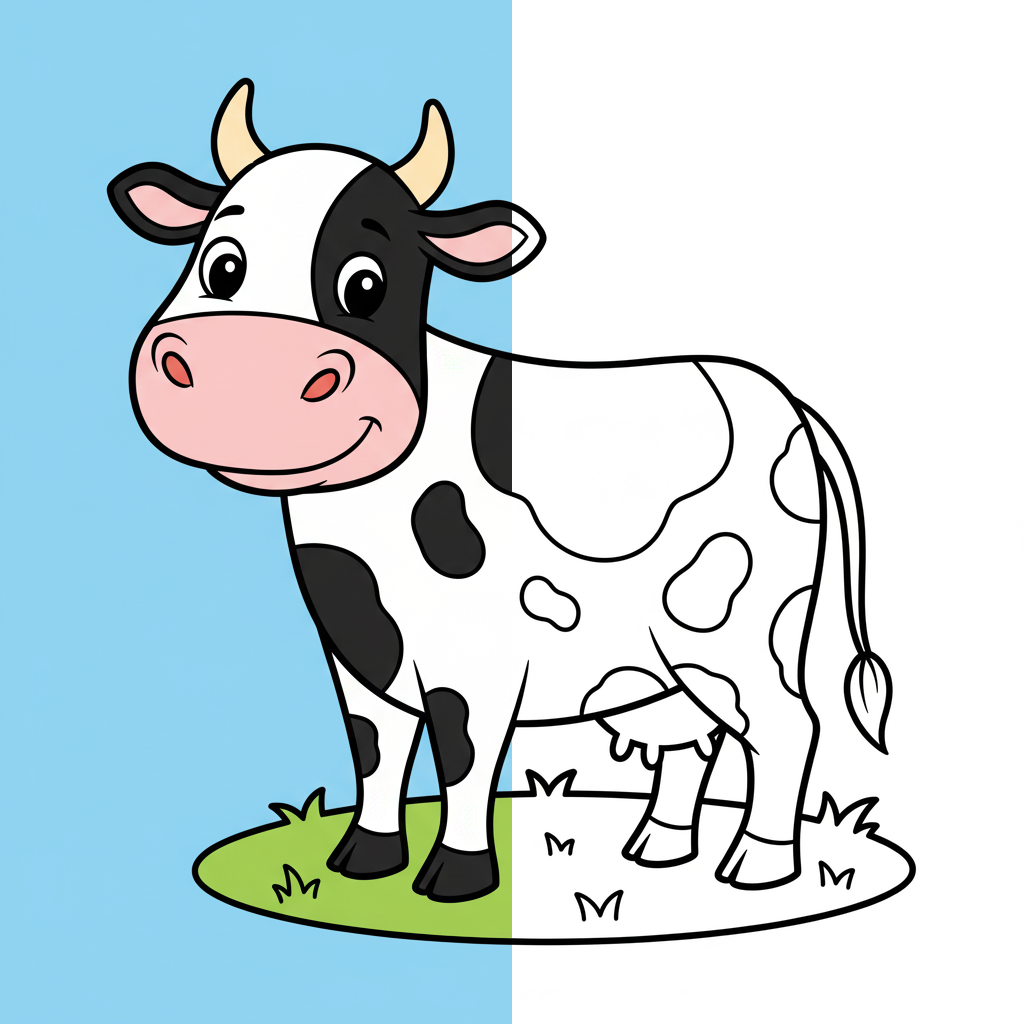 Vaca en la Granja