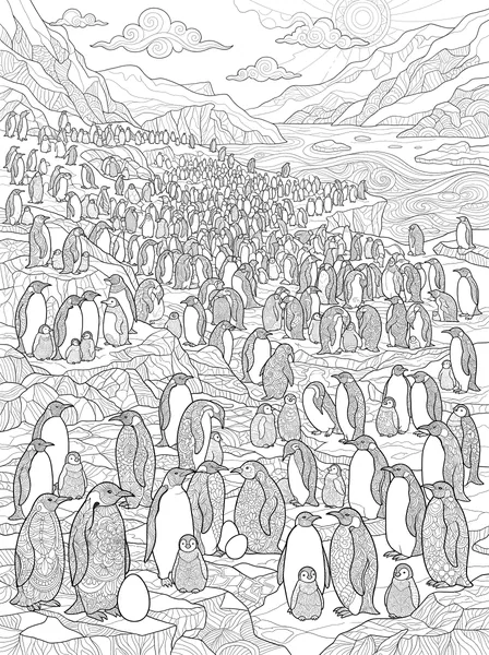 Antarctic Penguin Colony