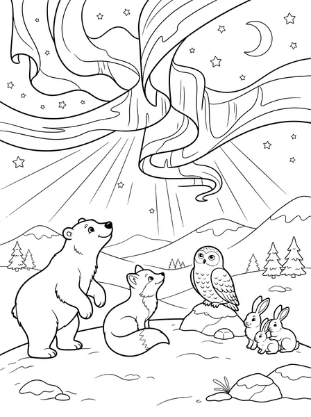 Watching the Northern Lights