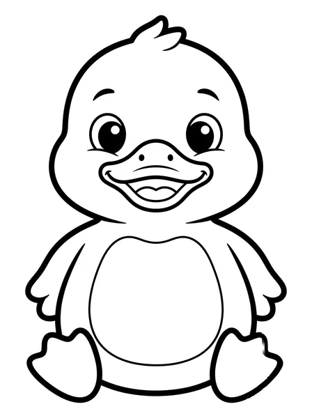 Cute Little Duckling