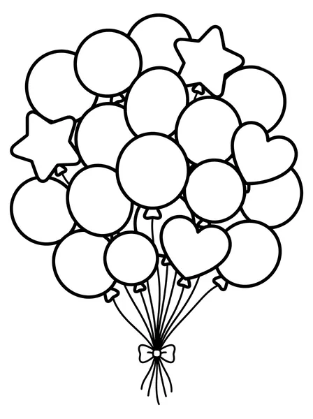 Bunch of Party Balloons