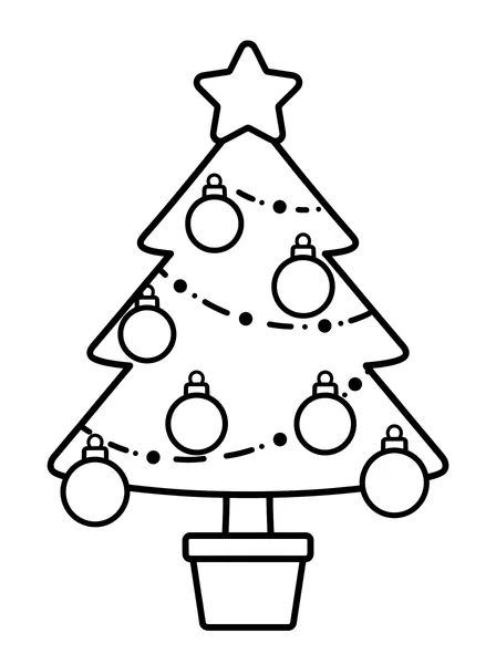 Christmas Tree with a Star