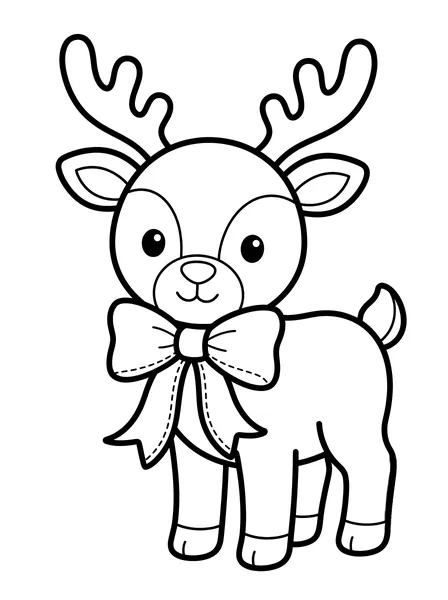 Cute Baby Reindeer