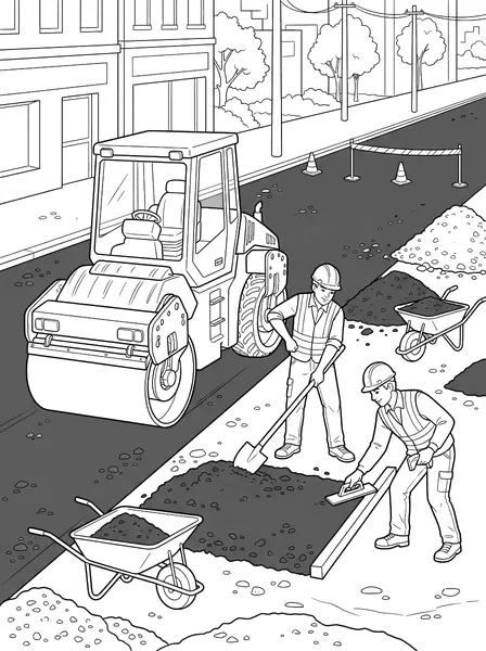 Road Repair Crew