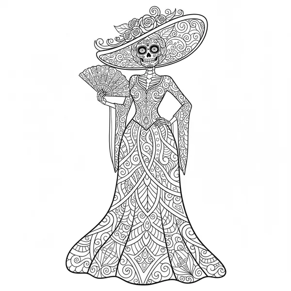 Classic La Catrina (Medium)