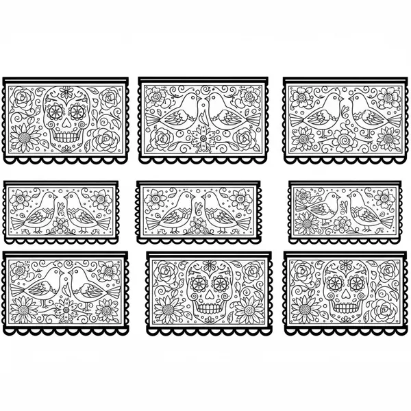 Papel Picado Pattern