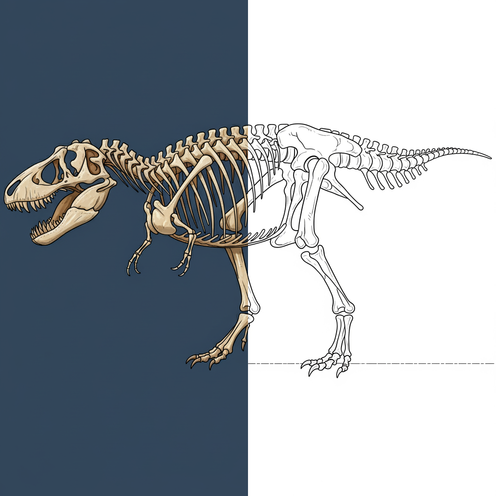 Esqueleto de T-Rex