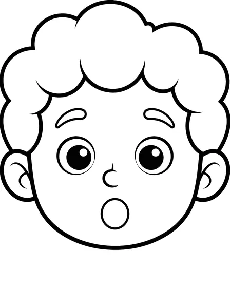 Scared Kid Face