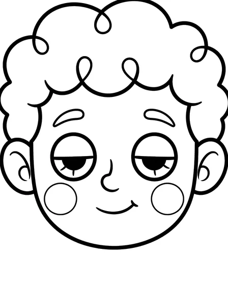 Sleepy Kid Face