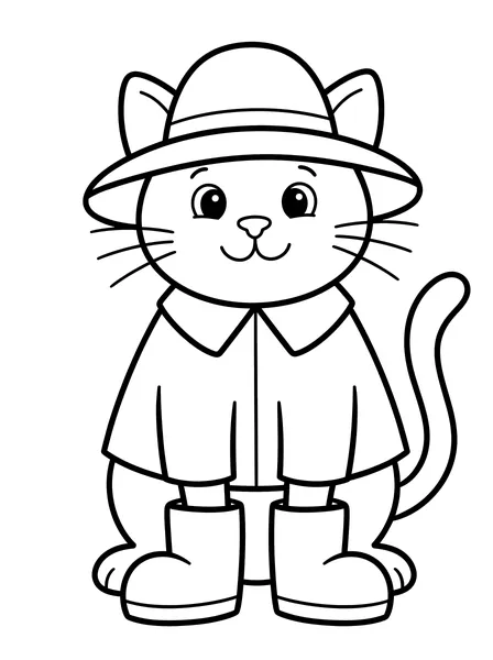 Cat in Boots and a Hat