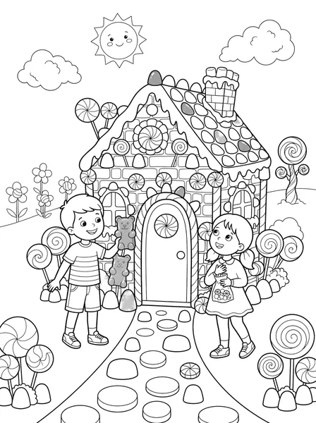 Kids at the Candy House