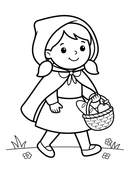 Little Girl in a Red Hood