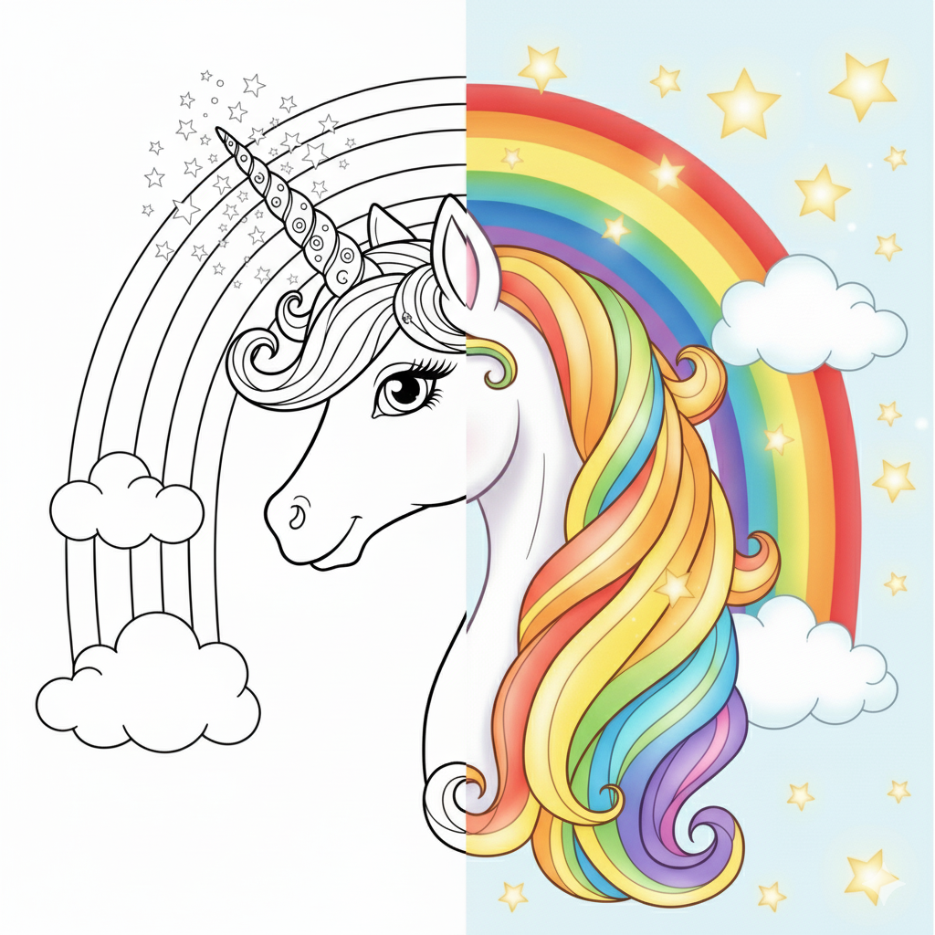 Unicornio Arcoíris