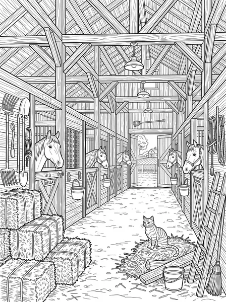Inside the Barn