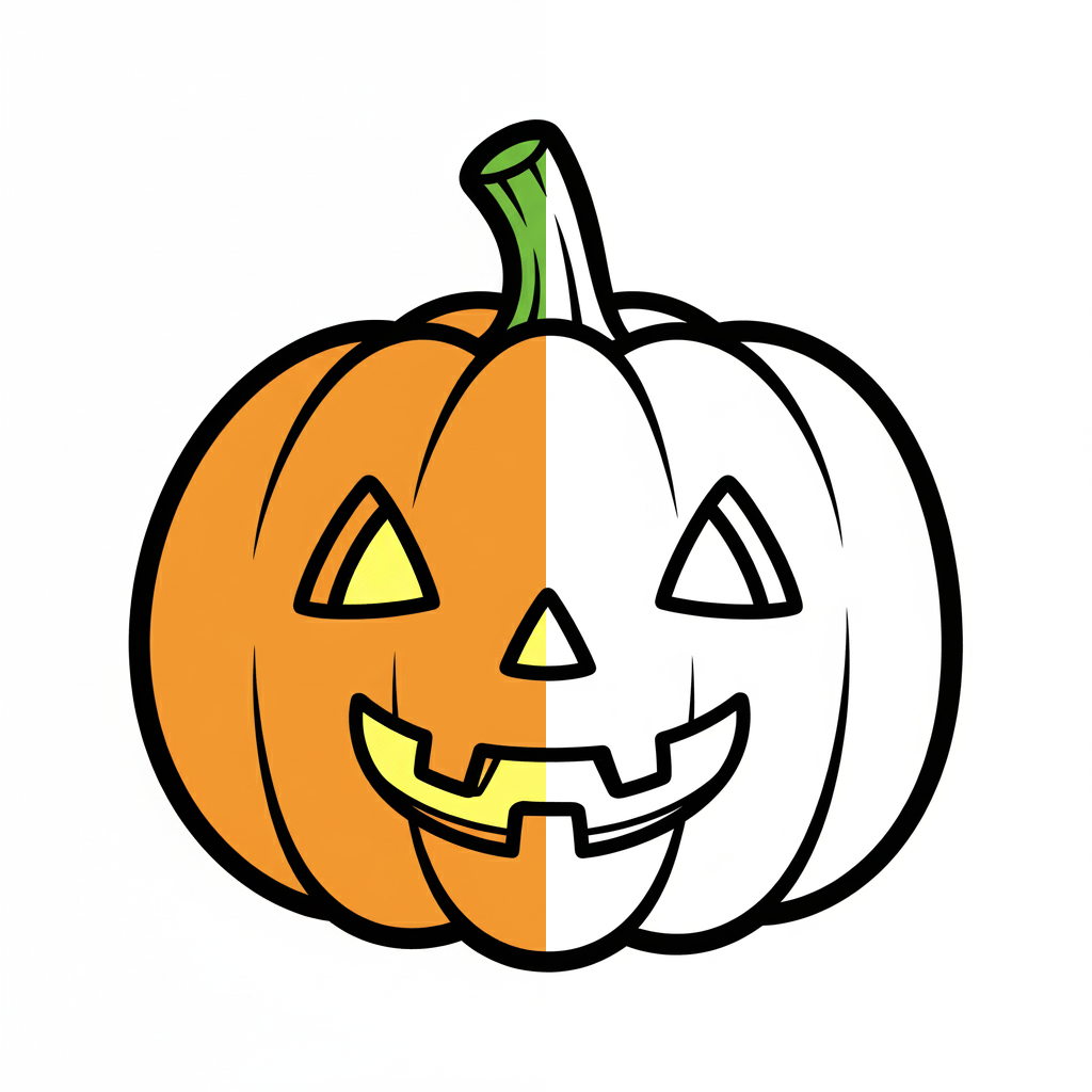 Calabaza de Halloween Simple