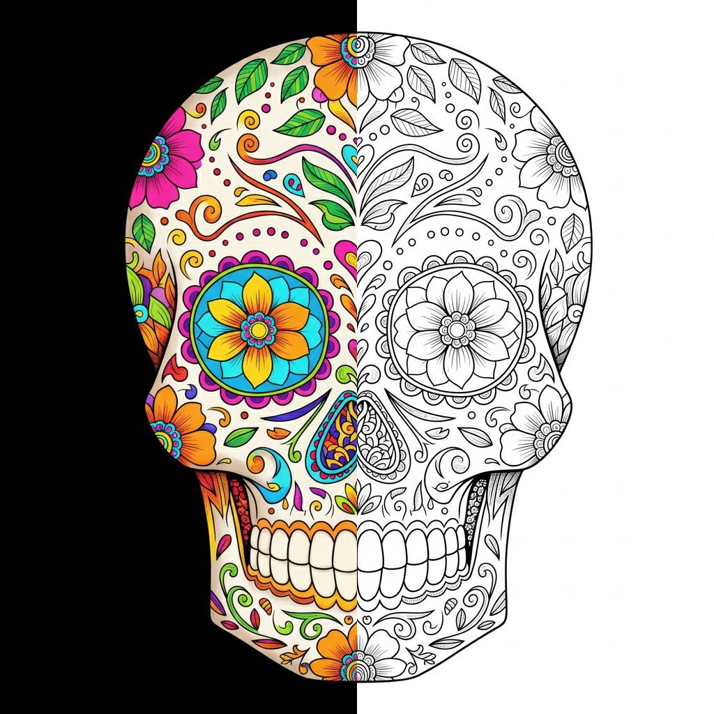 Calavera de Azúcar: Día de Muertos
