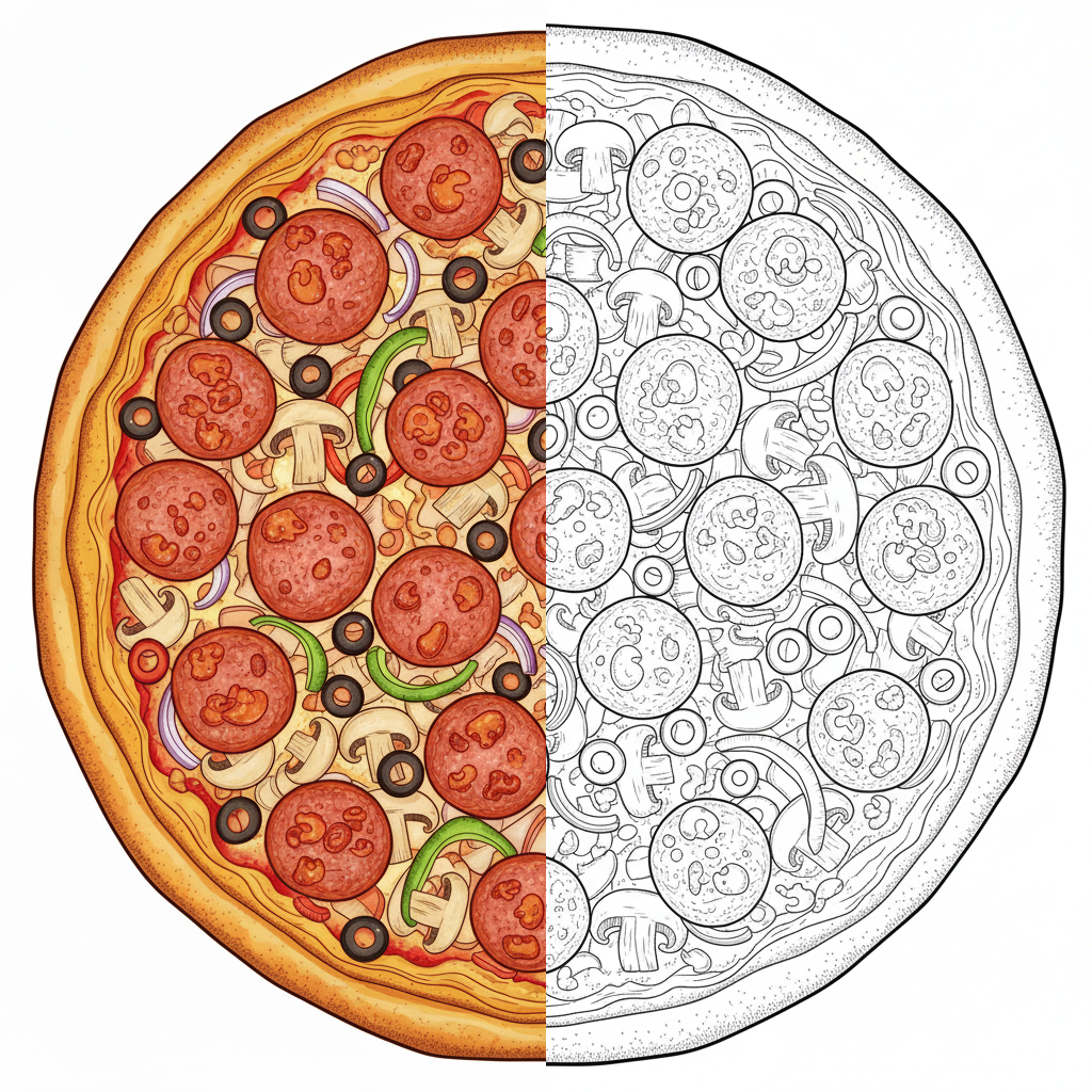 Pizza Suprema Detallada