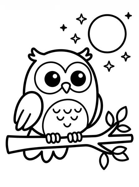 Owl on a Branch