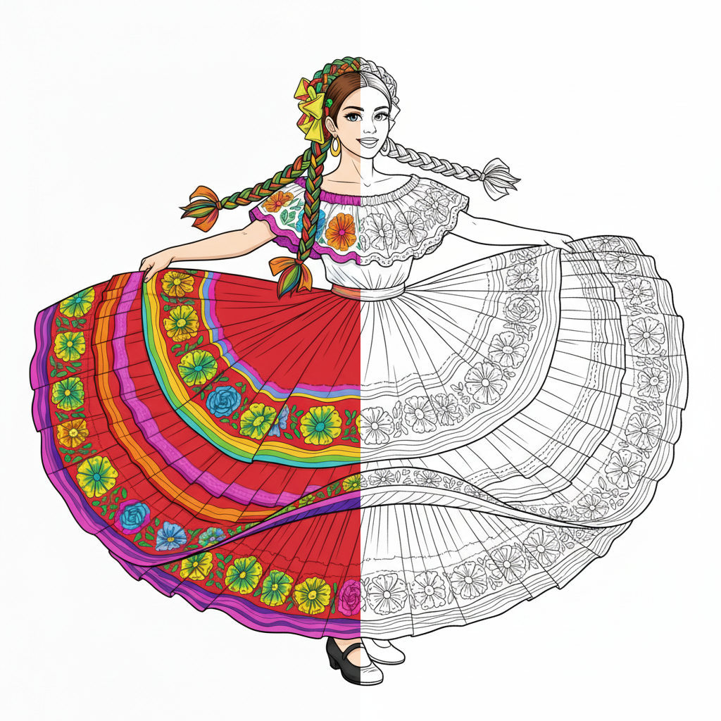 Bailarina Folklórica