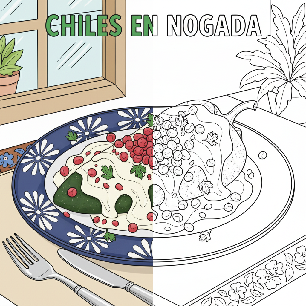 Chiles en Nogada