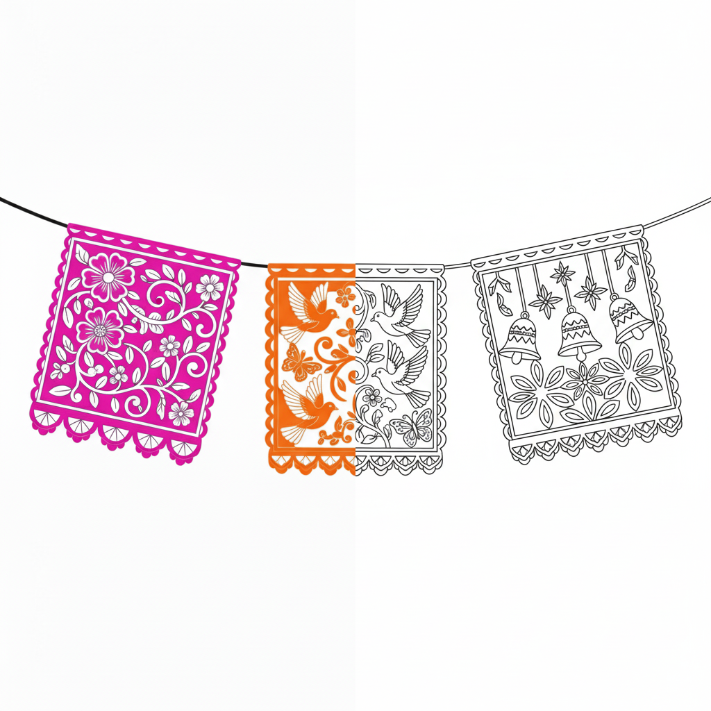 Papel Picado Festivo