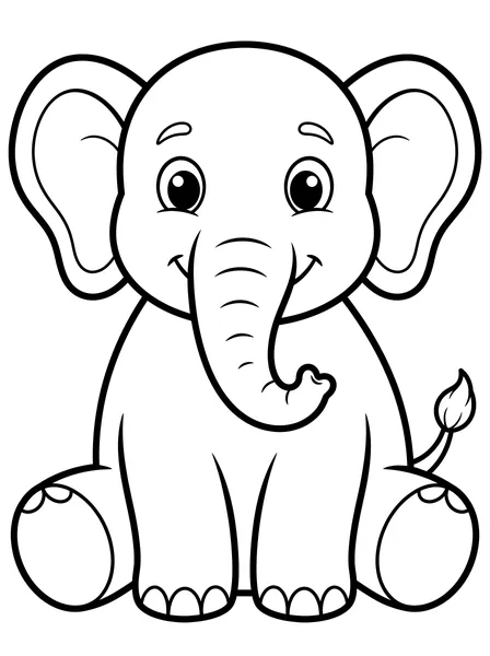 Friendly Safari Elephant