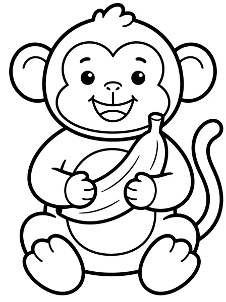 Monkey with a Banana