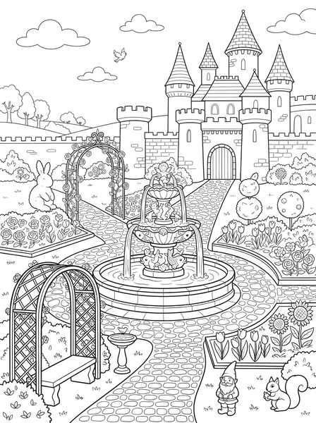 Castle Garden Fountain