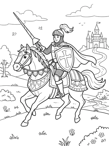 Knight on Horseback
