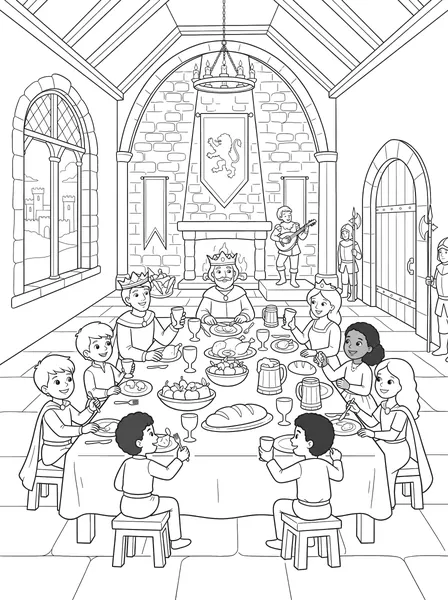 Royal Feast in the Castle
