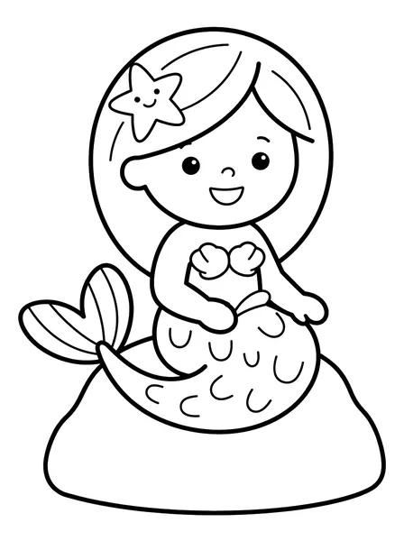 Mermaid on a Rock