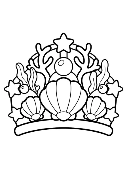 Seashell Mermaid Crown