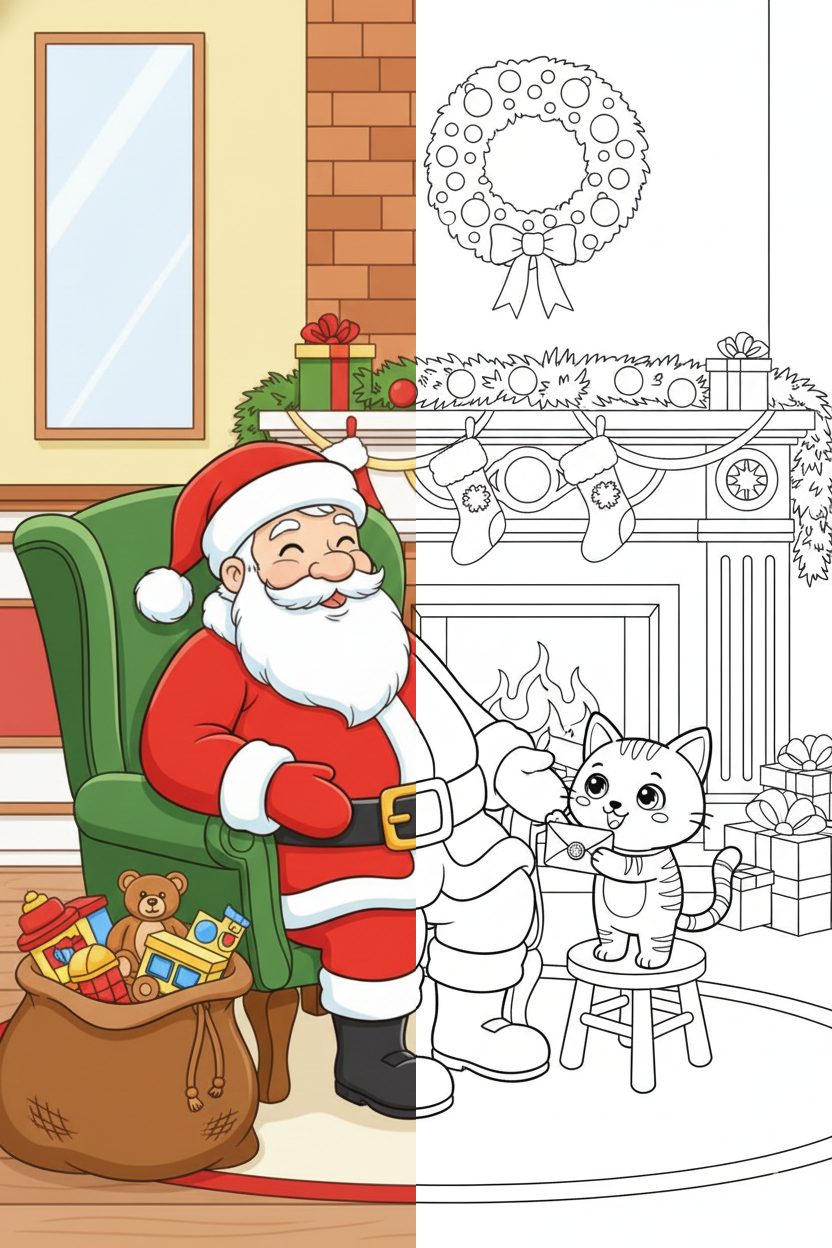 Nuggis Conoce a Santa Claus