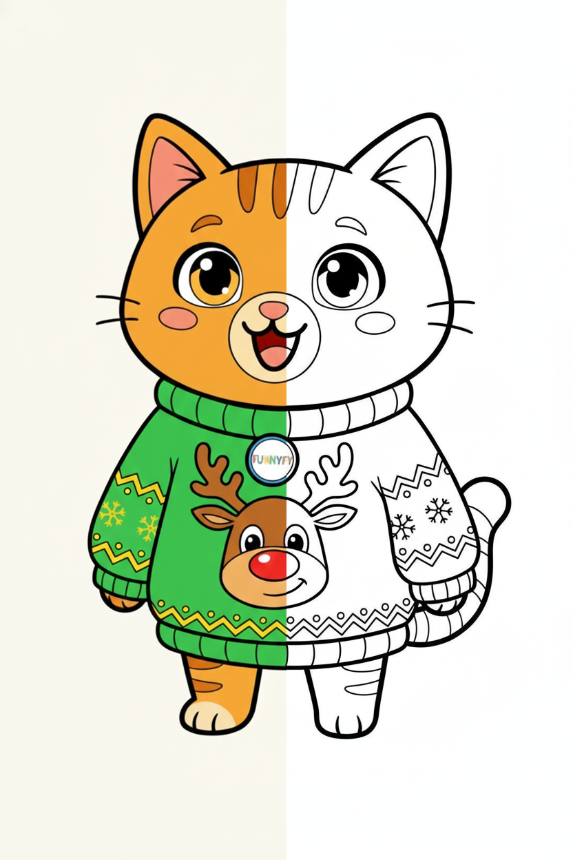 El Suéter Navideño de Nuggis