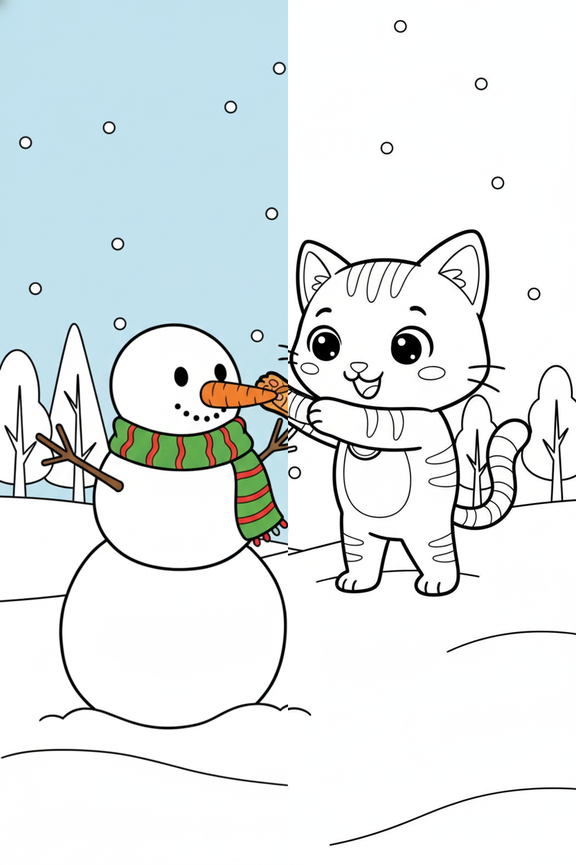 El Hombre de Nieve de Nuggis