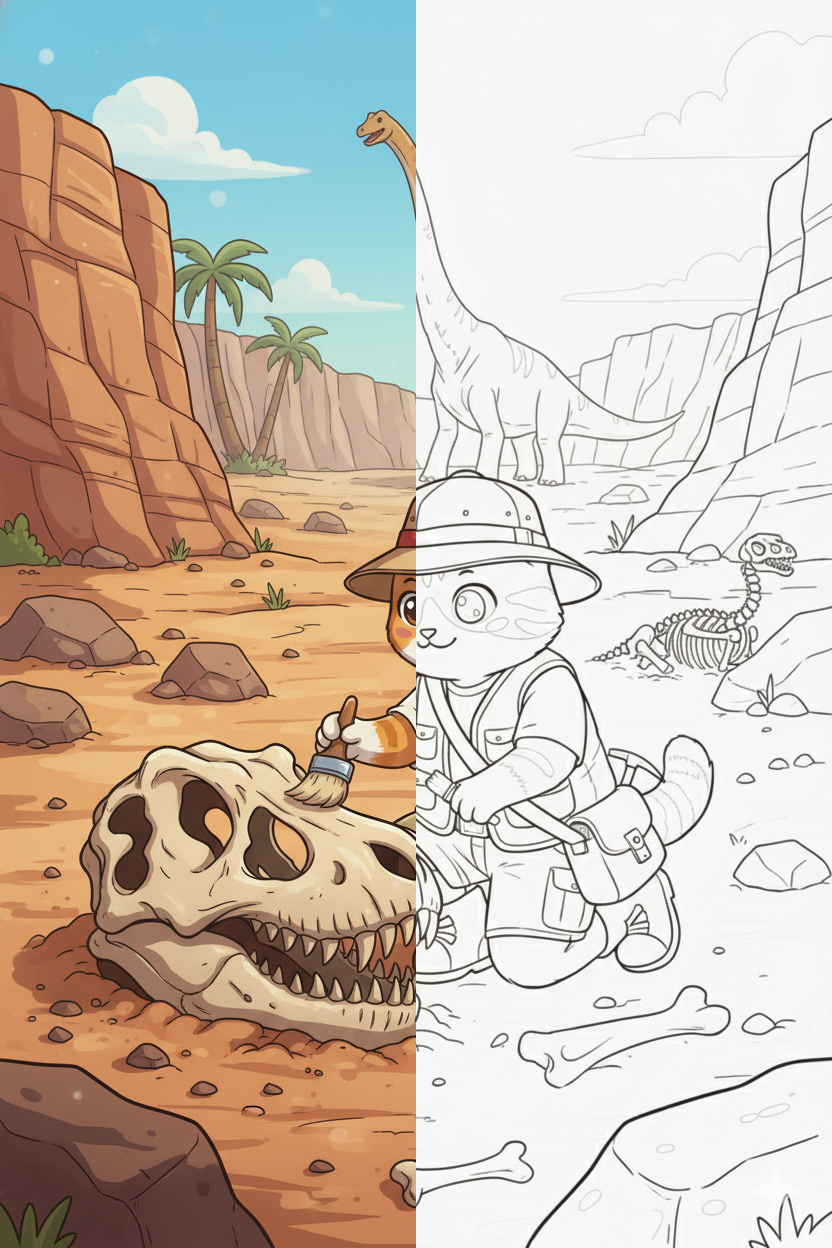 Nuggis con Dinosaurios