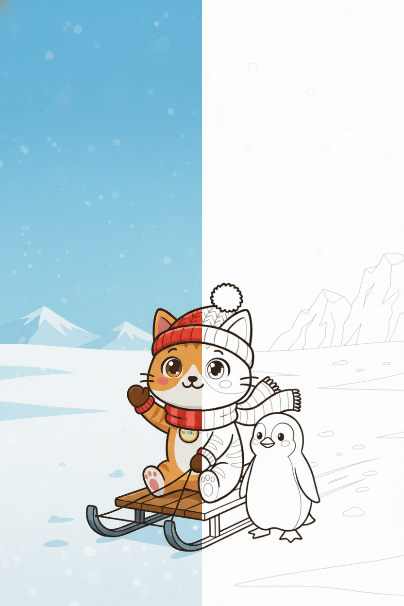 Nuggis con Pingüinos