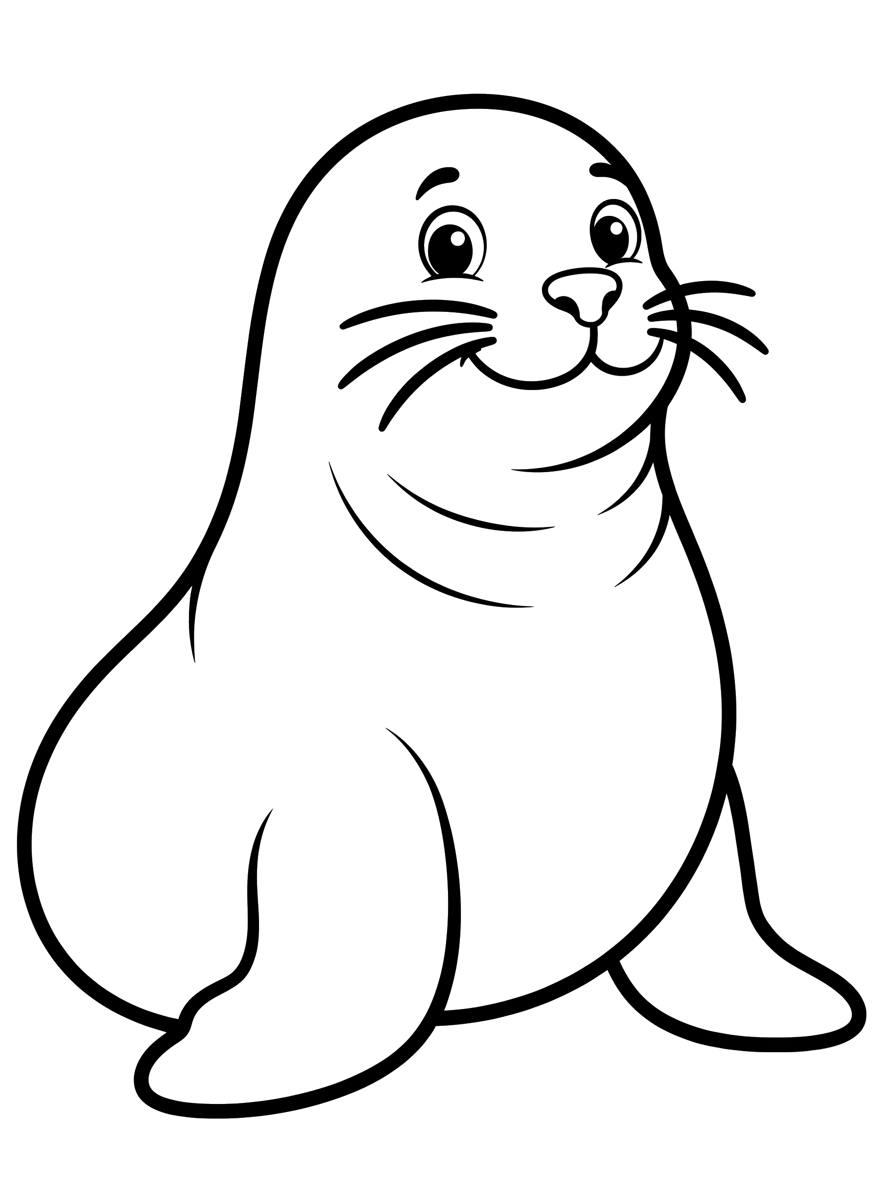 Sea Lion coloring page