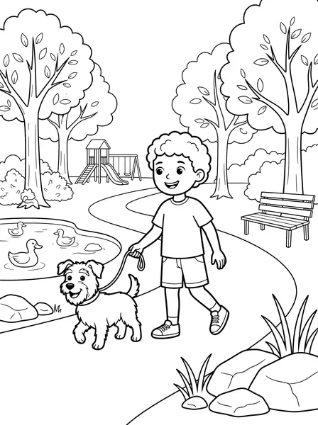 Walking the Dog in the Park