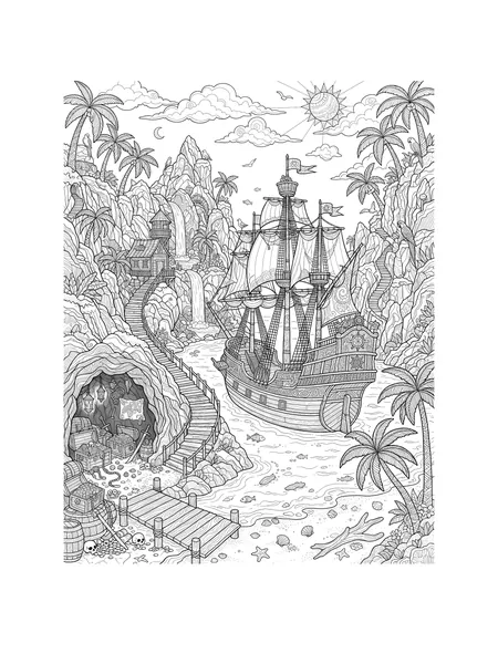 Hidden Pirate Cove