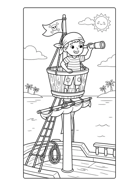 Lookout in the Crow's Nest