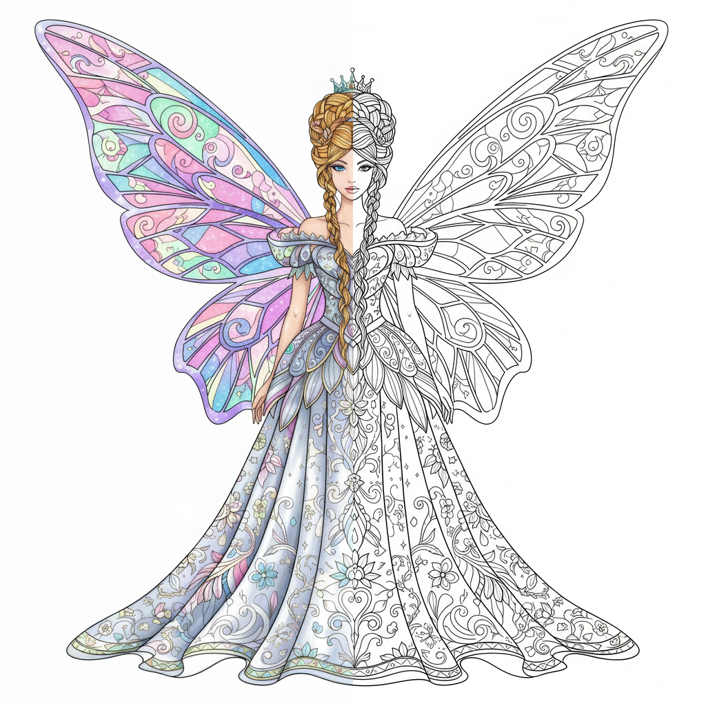 Reina de las Hadas Detallada