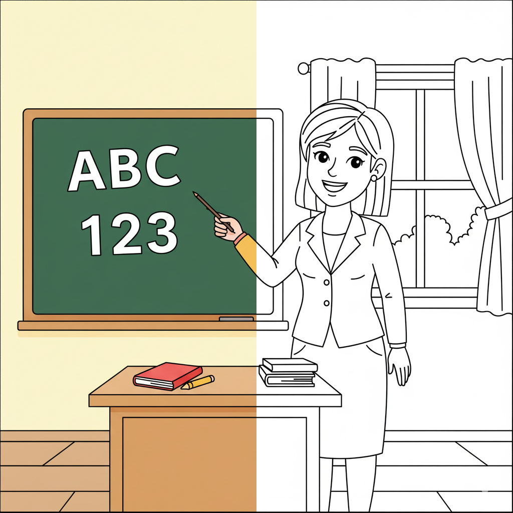 Maestra en Clase