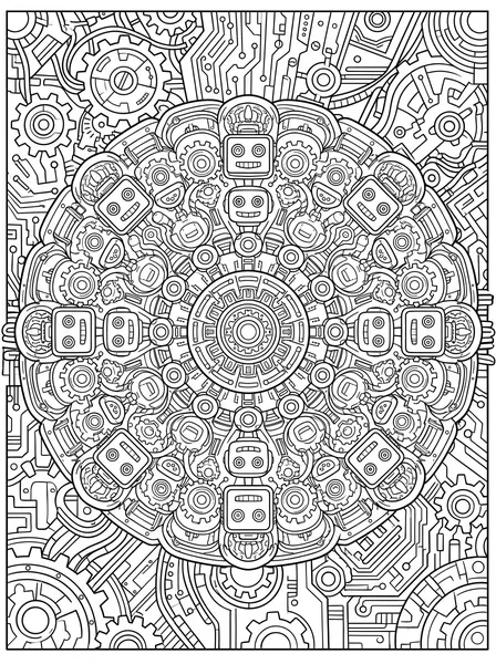 Robot Mandala