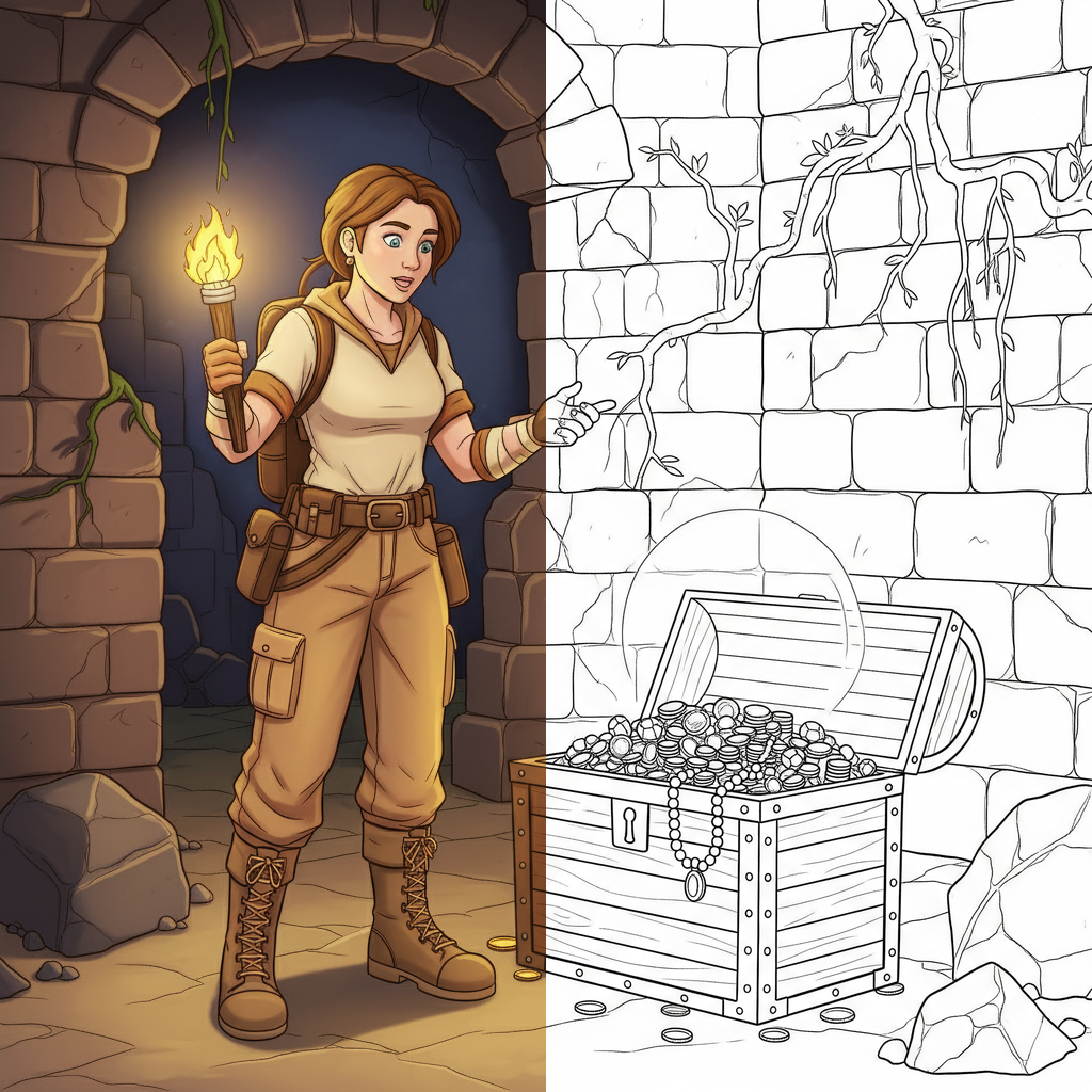 Aventurera en las Ruinas