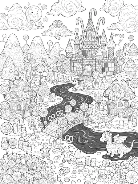 Candy Kingdom coloring page