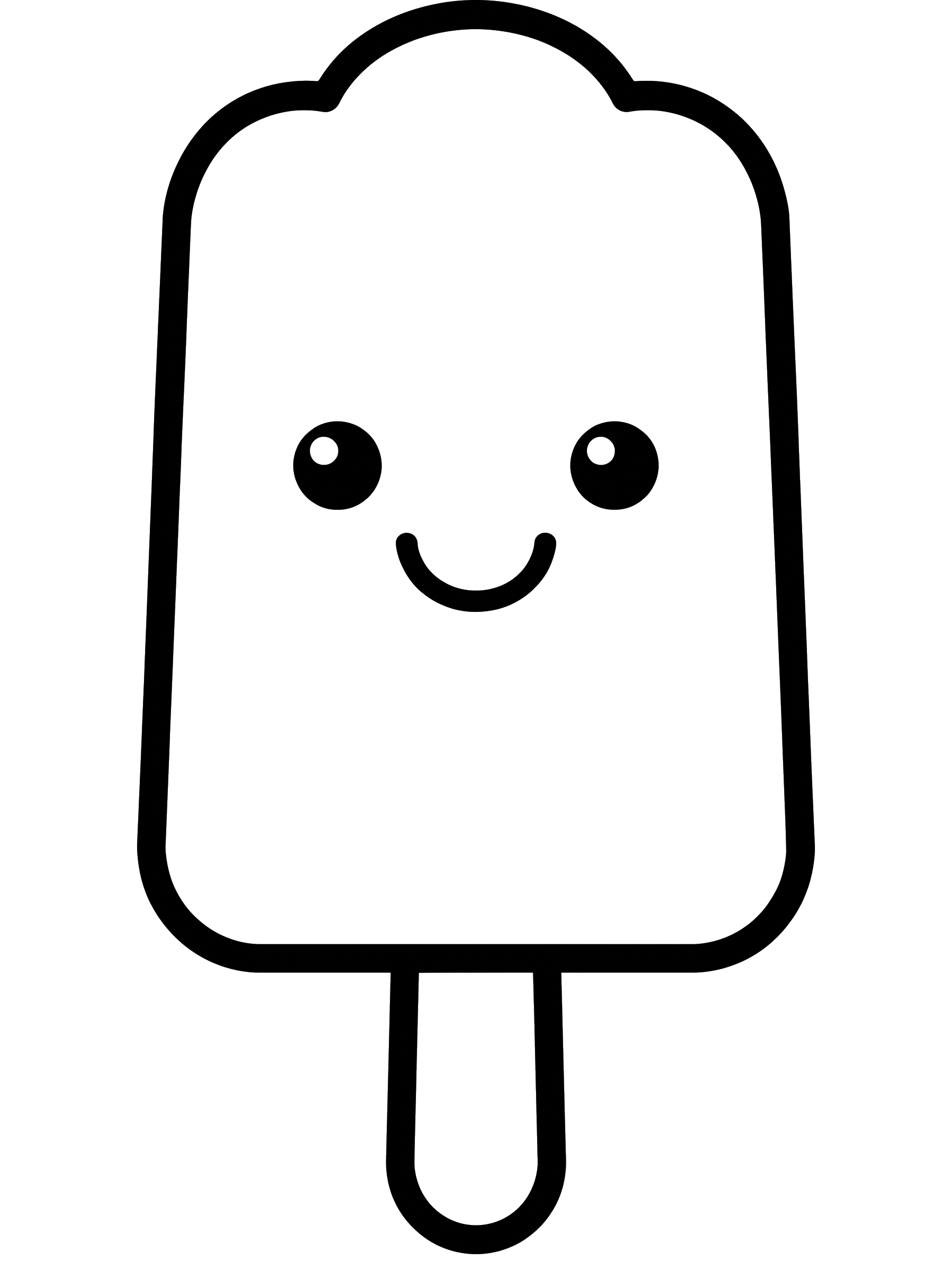 Ice Pop coloring page