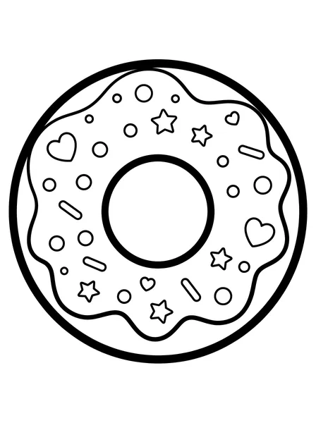 Sprinkled Donut