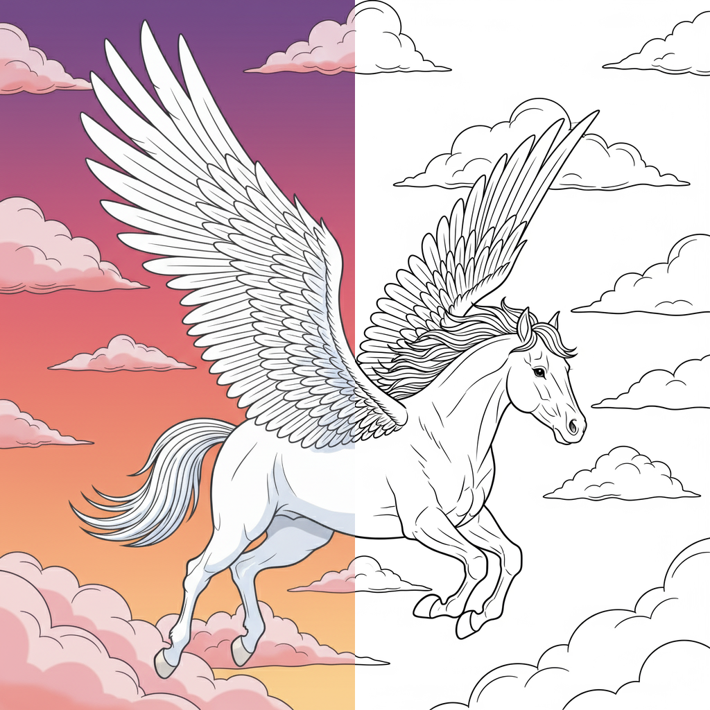 Pegaso Majestuoso